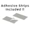Alpine Industries Please Do Not Flush Paper Towels/Feminine Products in Toilet Sign, 9x3 ALPSGN-40​ - alternate 2